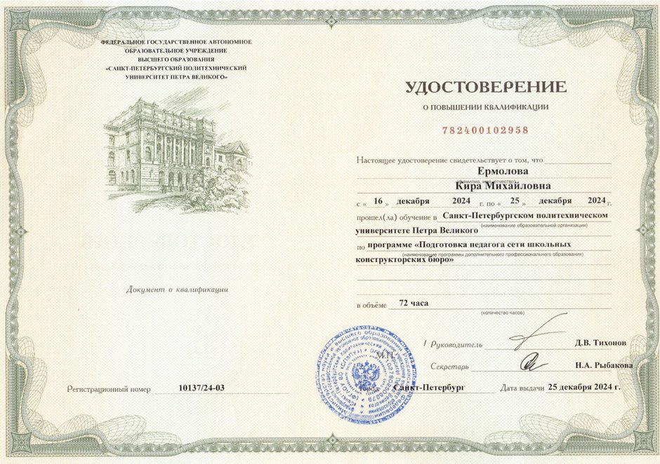 2024-2025 Ермолова К.М. (Удостоверение повышение квалификации ШКБ)